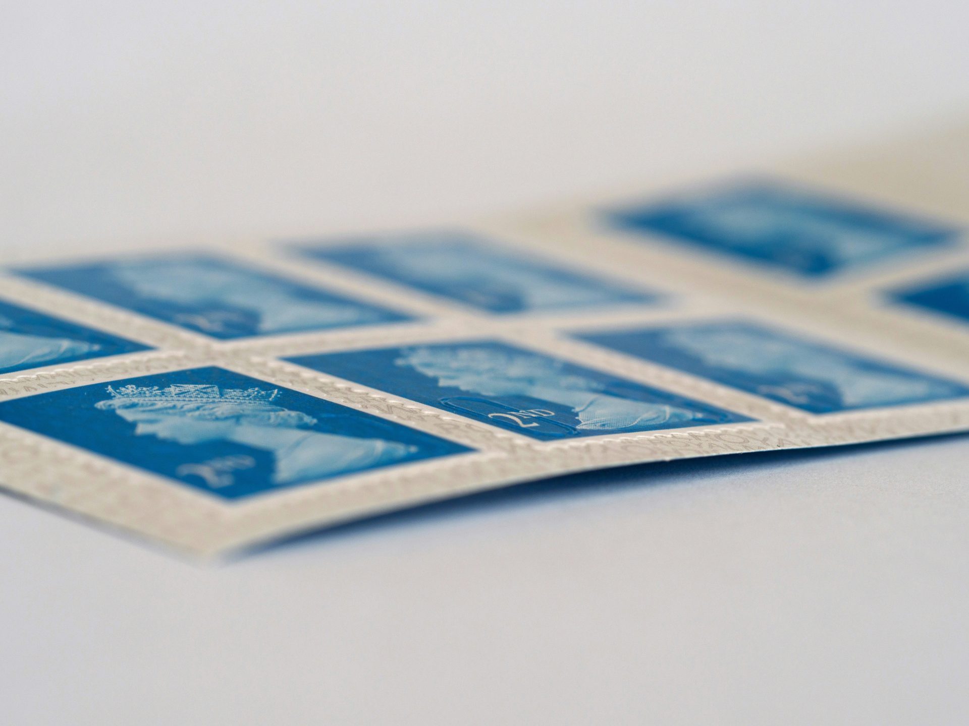 blau-weiße Spielkarten